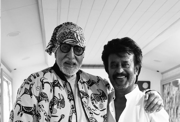 Amitabh Bachchan and Rajinikanth are reunited on sets after 33 years