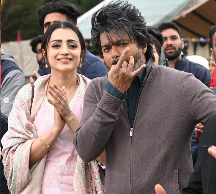 Thalapathy Vijay & Trisha's Leo is in theaters now