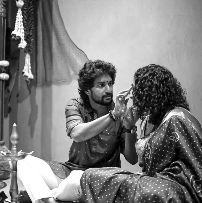 Nani and his wife Anjana celebrate their 11th wedding anniversary