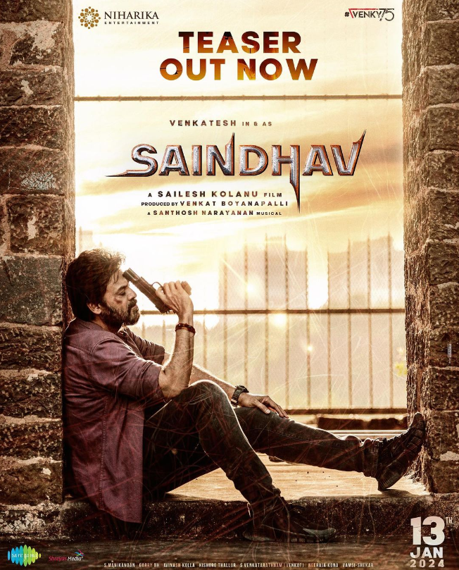 Venkatesh Daggubati's Saindhav Teaser