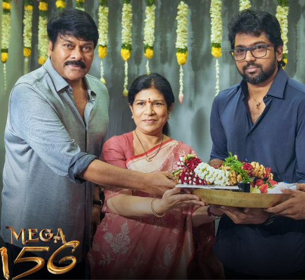 Chiranjeevi and Vassishta's Mega156 kickstarts with a puja ceremony