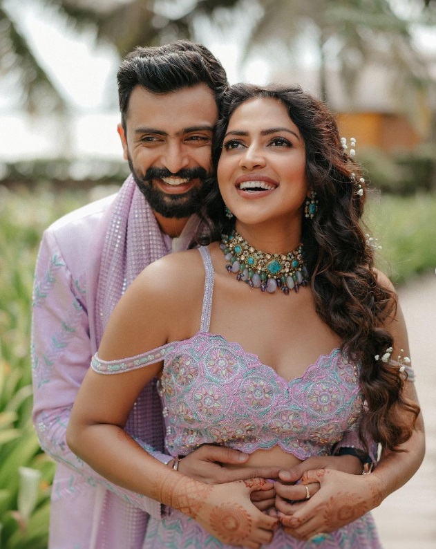 Amala Paul and Jagat Desai got married