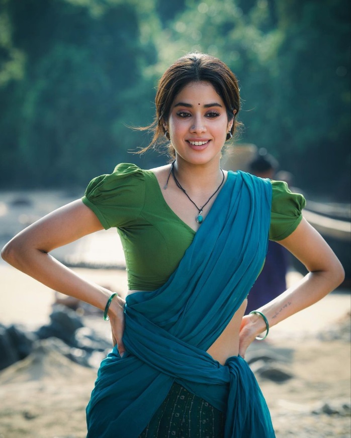 Janhvi Kapoor shares her excitement as Thangam in Jr. NTR's Film Devara