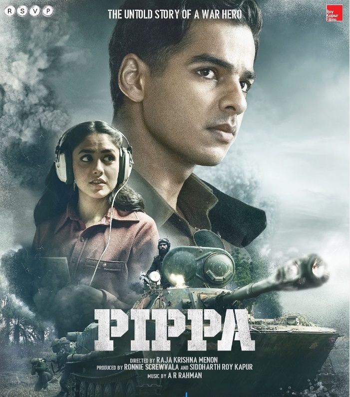 Ishaan Khatter and Mrunal Thakur's Pippa is now streaming on Prime Video