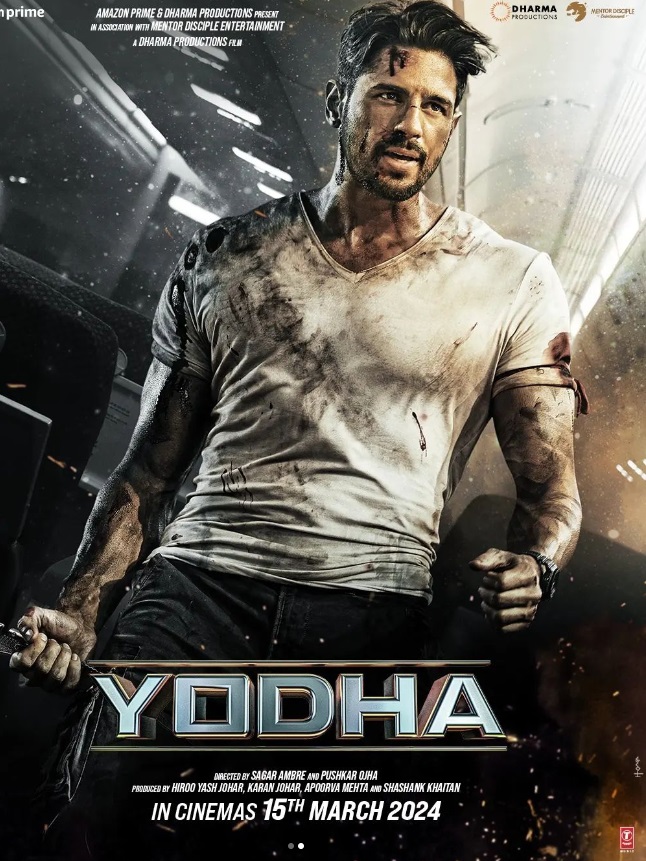 Sidharth Malhotra's action thriller Yodha sets new release date