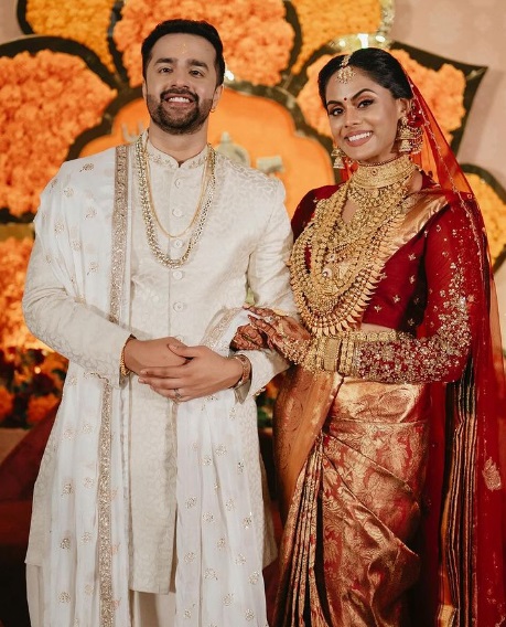 Karthika Nair and Rohit Menon's fairytale wedding