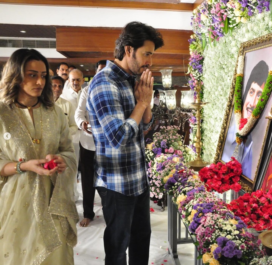 Honoring Superstar Krishna garu: Mahesh Babu's family pays tribute on remembrance day