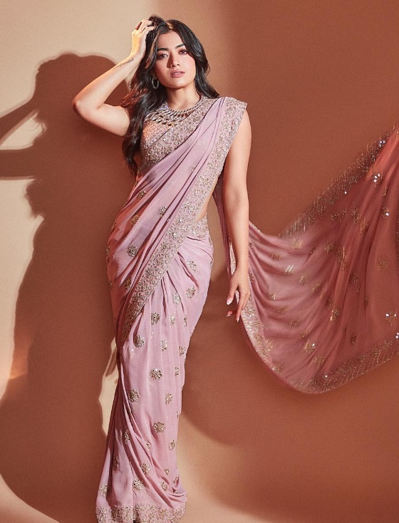 Rashmika Mandanna glows in Arpita Mehta's elegant attire