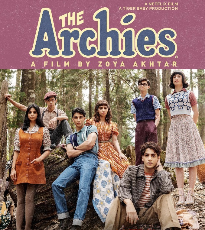 The Archies is now streaming on Netflix'