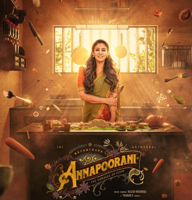 Nayanthara's Annapoorani trailer is out now