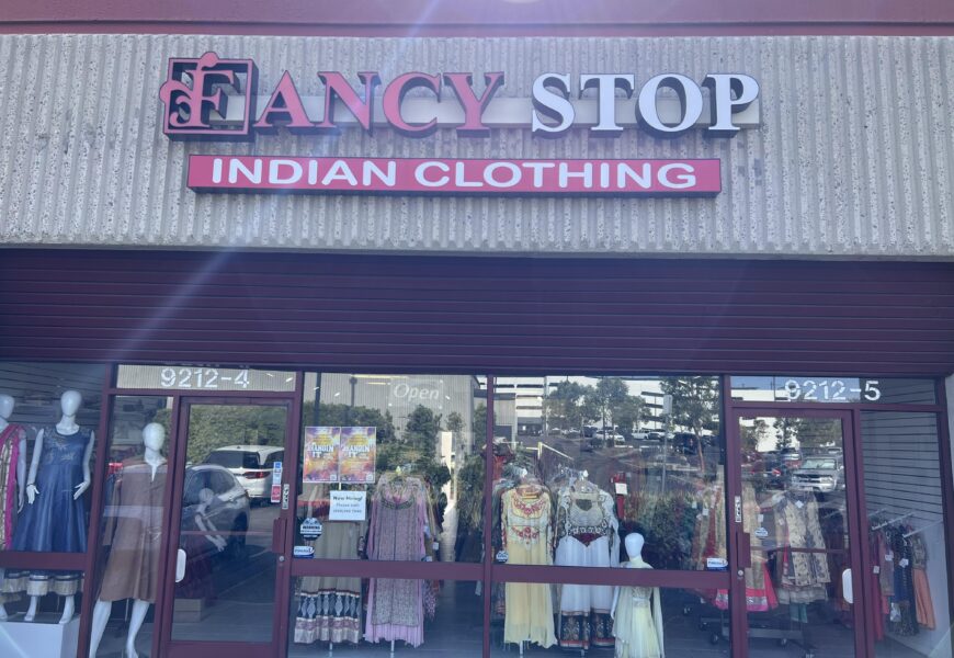 Fancy Stop Indian Clothing Store in San Diego